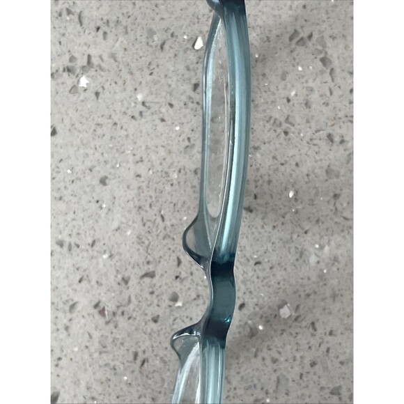 JONES NEW YORK J236 TEAL Eyeglasses Frames ONLY rectangle full rim 48-15-135 - Picture 13 of 15
